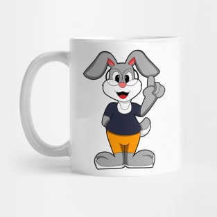 Rabbit as Nerd with Glasses Mug